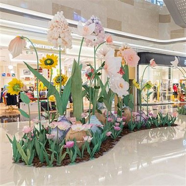 Ogromni papirni cvetlični komplet